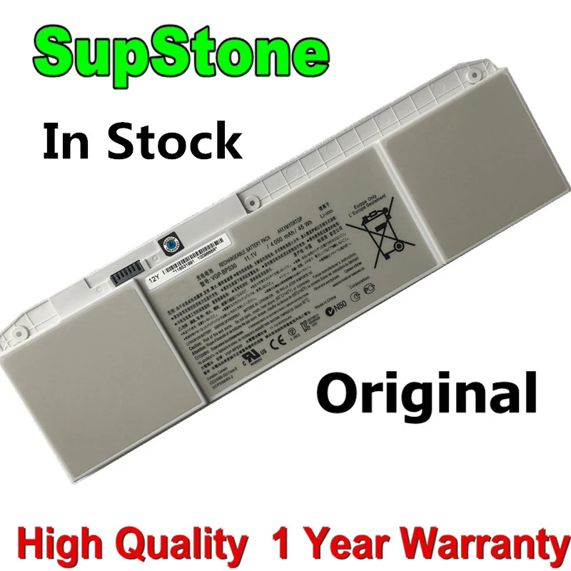 

SupStone 45Wh New VGP-BPS30 Originl battery for SONY VAIO T11 T13 SVT-11 SVT-13 Series laptop battery BPS30 OEM battery