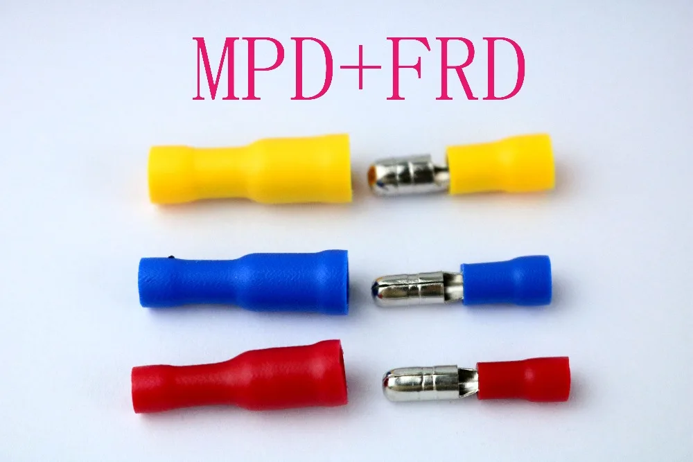 MPDFRD100PCS50SETBulletShapedFemaleMaleInsulatingJointWire