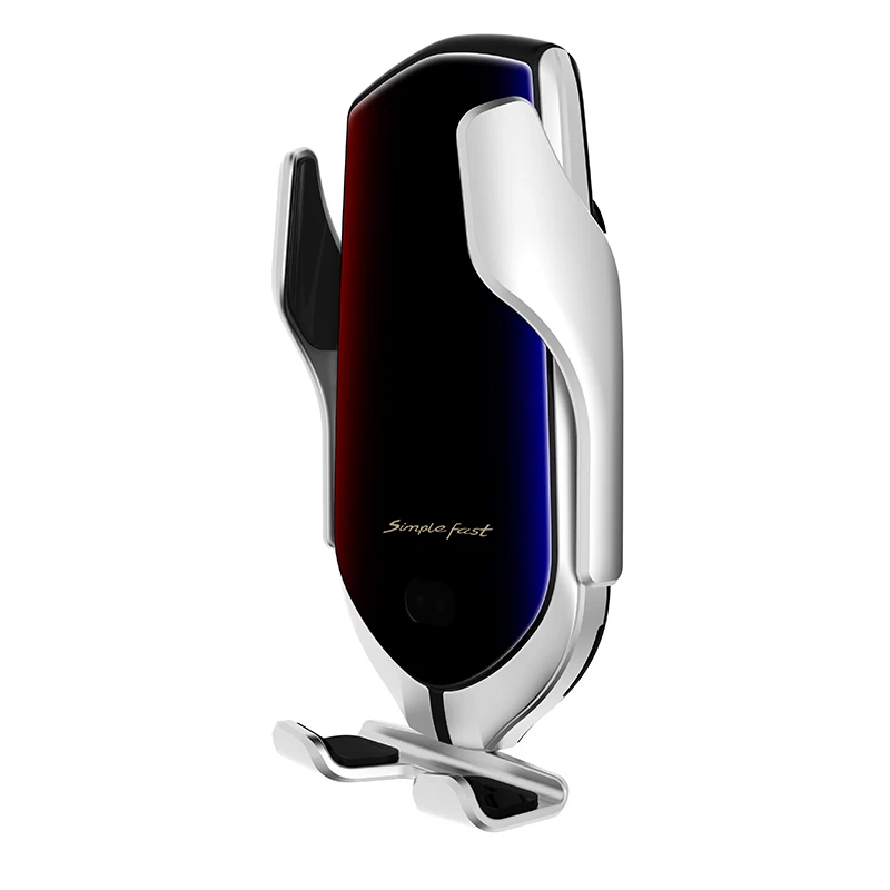 01Infrared Automatic Clamp Car Wireless Charger 