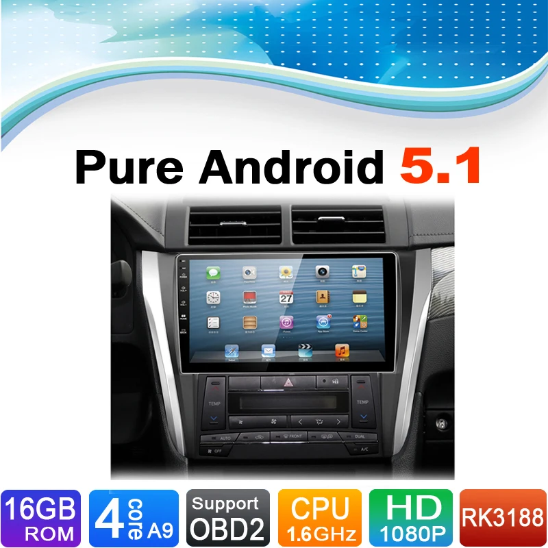 Pure Android 5 1 1 System Car Radio Auto Radio Autoradio Car dvd media stereo for
