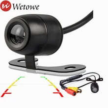 WETOWE H1, Универсальная автомобильная парковочная камера заднего вида, HD Водонепроницаемая камера заднего вида, Авто парковочный монитор, CCD, водонепроницаемая, 170 градусов