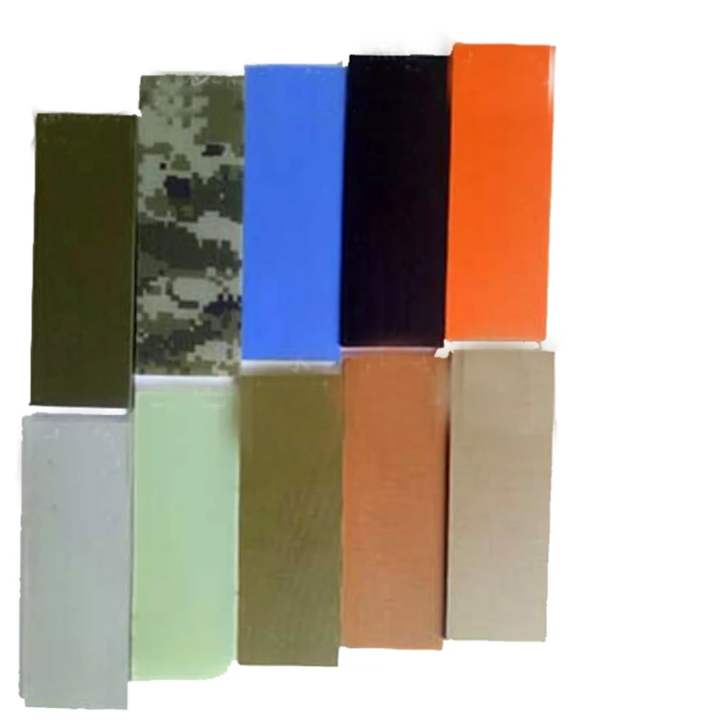 Fine lines Camouflage desert color Knife handle wood Glass fibre G10 Handmade wood material Shank material 180 80mm 1pc vulcanized fibe paper handle spacer material making g10 material diy knife shank accessories material 1mm thickness