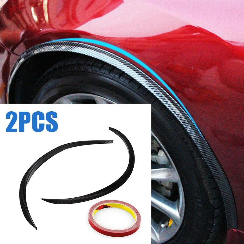 Automotive Exterior Universal White Rubber Car Fender Flare Wheel