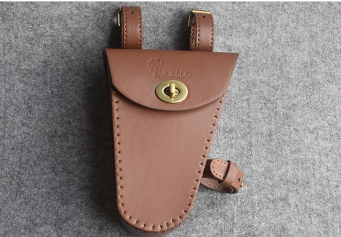 Sale G05 Cycling tool bags Retro bicycle with beam triangle bag kit beam bag bag leather nostalgic classic style 8