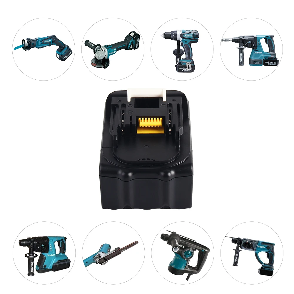Аккумуляторная батарея Makita BL1850 BL1830 BL1835 LXT литий ионный аккумулятор большой