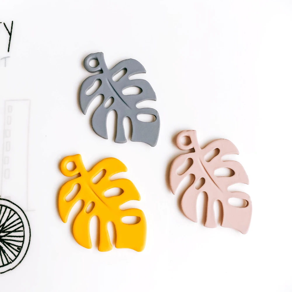 6 шт. серьги подвески в форме листьев|supplies for jewelry|earring accessoriesfor jewelry |