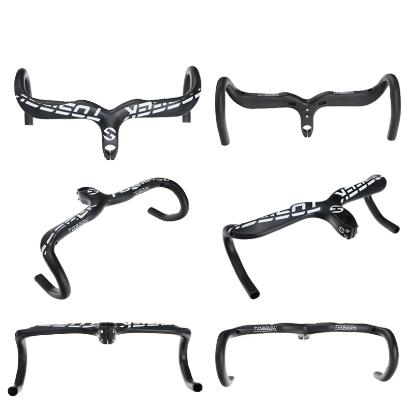 

New 3K Full Carbon Fiber Road Bike Handle Bar Road Ultra-light Handlebar Bend Cycling Parts White