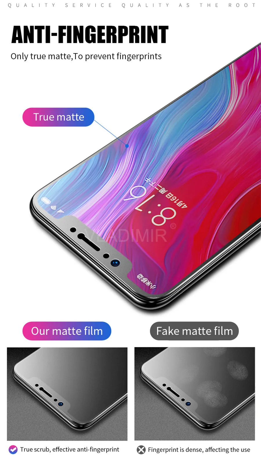 Матовое закаленное стекло для Xiao mi Red mi k20 Note 8 7 6 6A 5 Plus Pro 4X mi 9T Pocophone F1 пленка для экрана с защитой от отпечатков пальцев