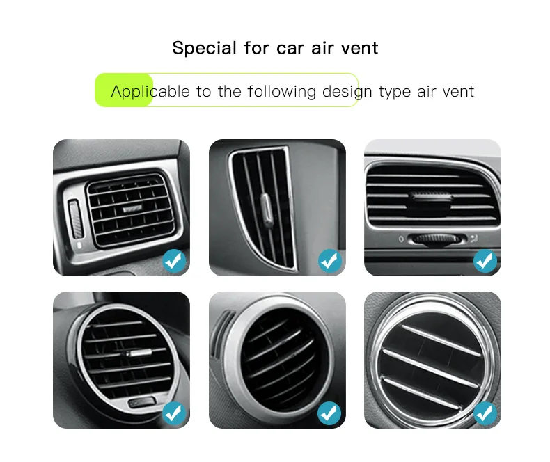 Yesido Universal Car Phone Holder Stand Car Air Vent(11)