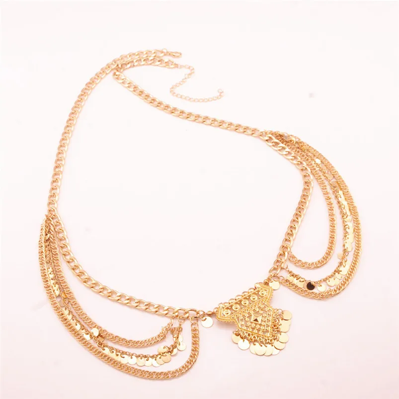 Fashion Sweet Women’s Waistband Chain Decorative Belt Body  Long Tassel Waist Chain Belt For Women 30JU26 (7)