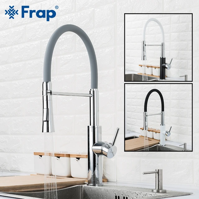 Best Price FRAP kitchen faucet 2 function spout kitchen mixer faucet pull out water taps cold and hot water sink faucet grifo cocina       