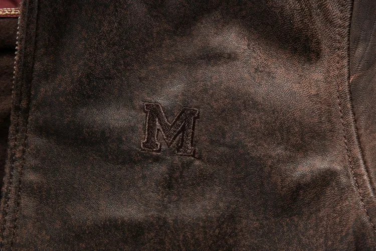Avirex fly однотонная коричневая куртка из натуральной кожи мужская повседневная кожаная куртка с отложным воротником мужская замшевая куртка из овчины синяя Новинка