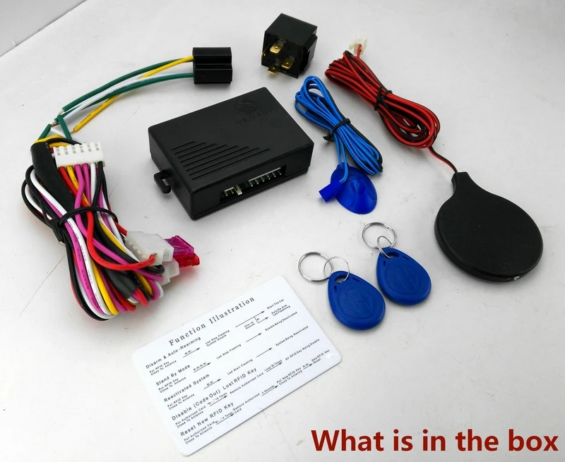 Antitheft System With Engine Immobilizer