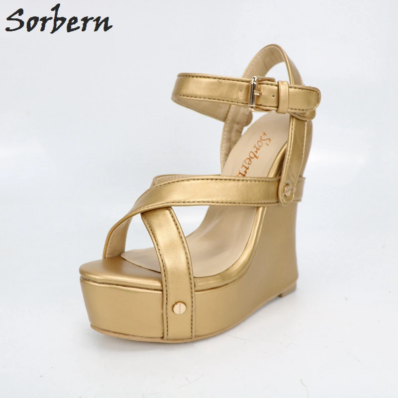 yellow gold wedges