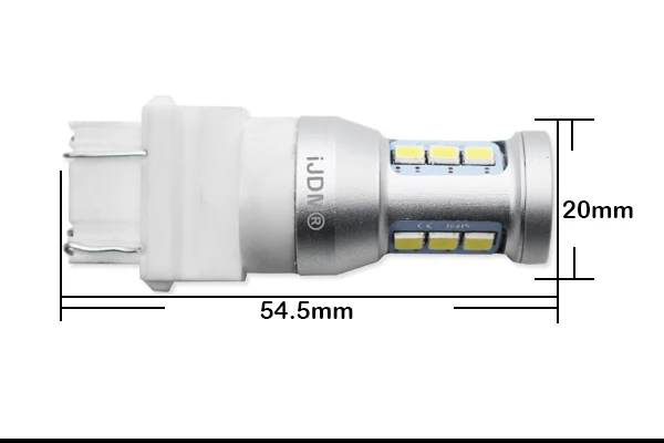 IJDM 1400 люмен ксенон белый 144-SMD 3157 3357 3457 4114 3156 T25 светодиодный лампы для 2011-up Jeep Компас для дневных ходовых огней