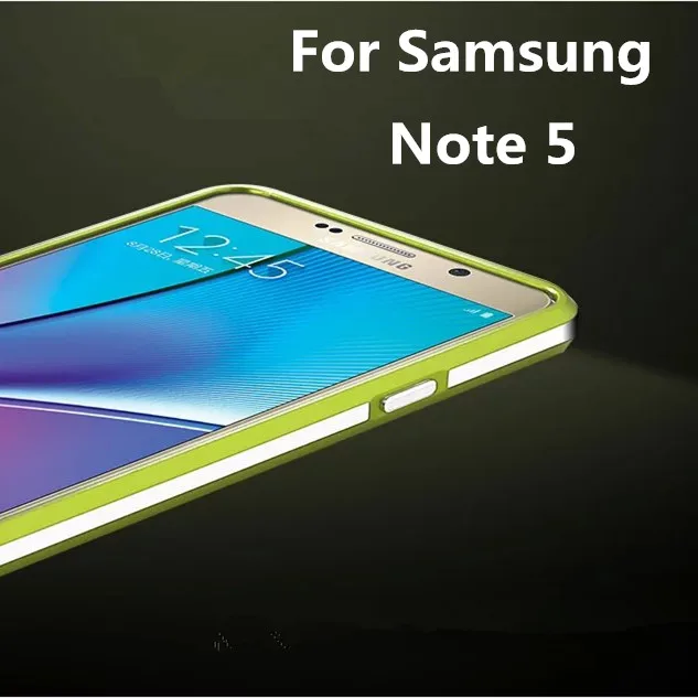 TX Роскошные Делюкс бампер для S samsung galaxy Note 5 N9200 N920F Алюминий случае телефон границ для samsung Note 5 защитная крышка
