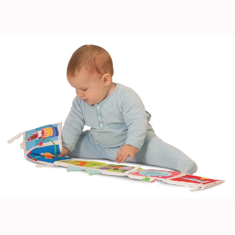 0-12 месяцев новорожденная кроватка детские игрушки книжки из мягкой ткани детские цвета/животное раннее образование погремушка в коляску игрушки