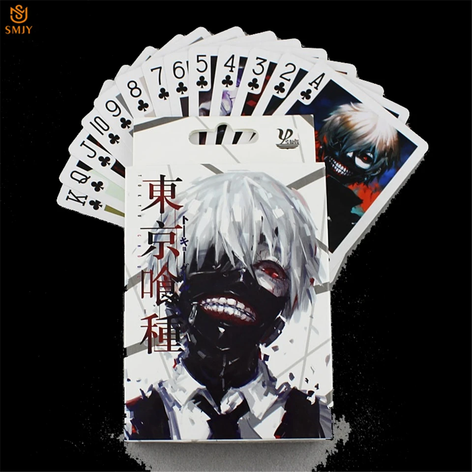 Cartoon Japanese Anime Tokyo Ghoul Poker Party Tournament Colors Characters Playing Cards Poker Collection Value Party Favors Aliexpress