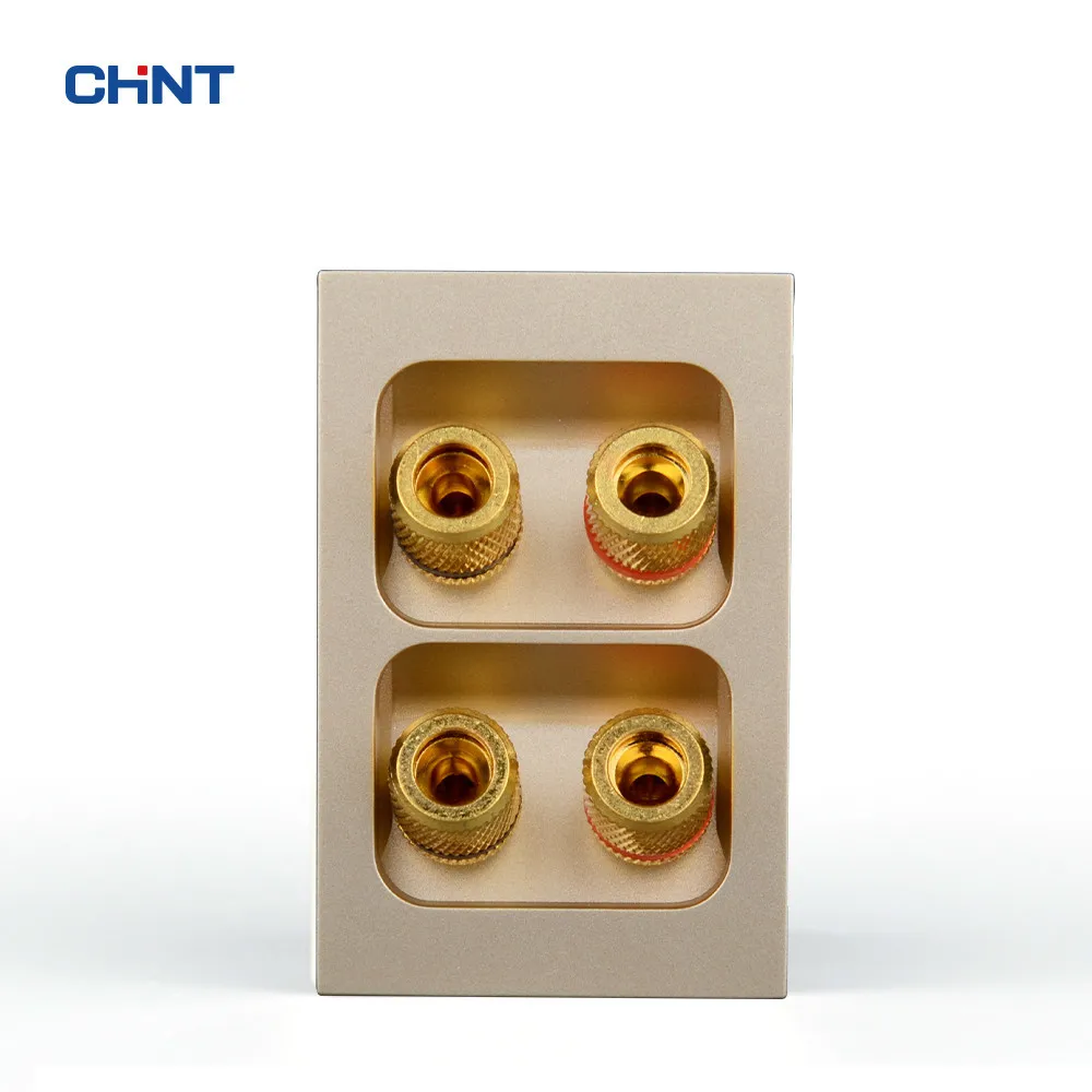 

CHINT Wall Switch Socket Function Key 120 Type 9L Audio Socket ( Four End You ) Group Combine Template