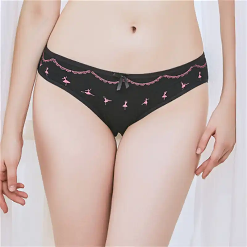 Girls Sexy Thong Panties 6Colors Lace G Strings For G