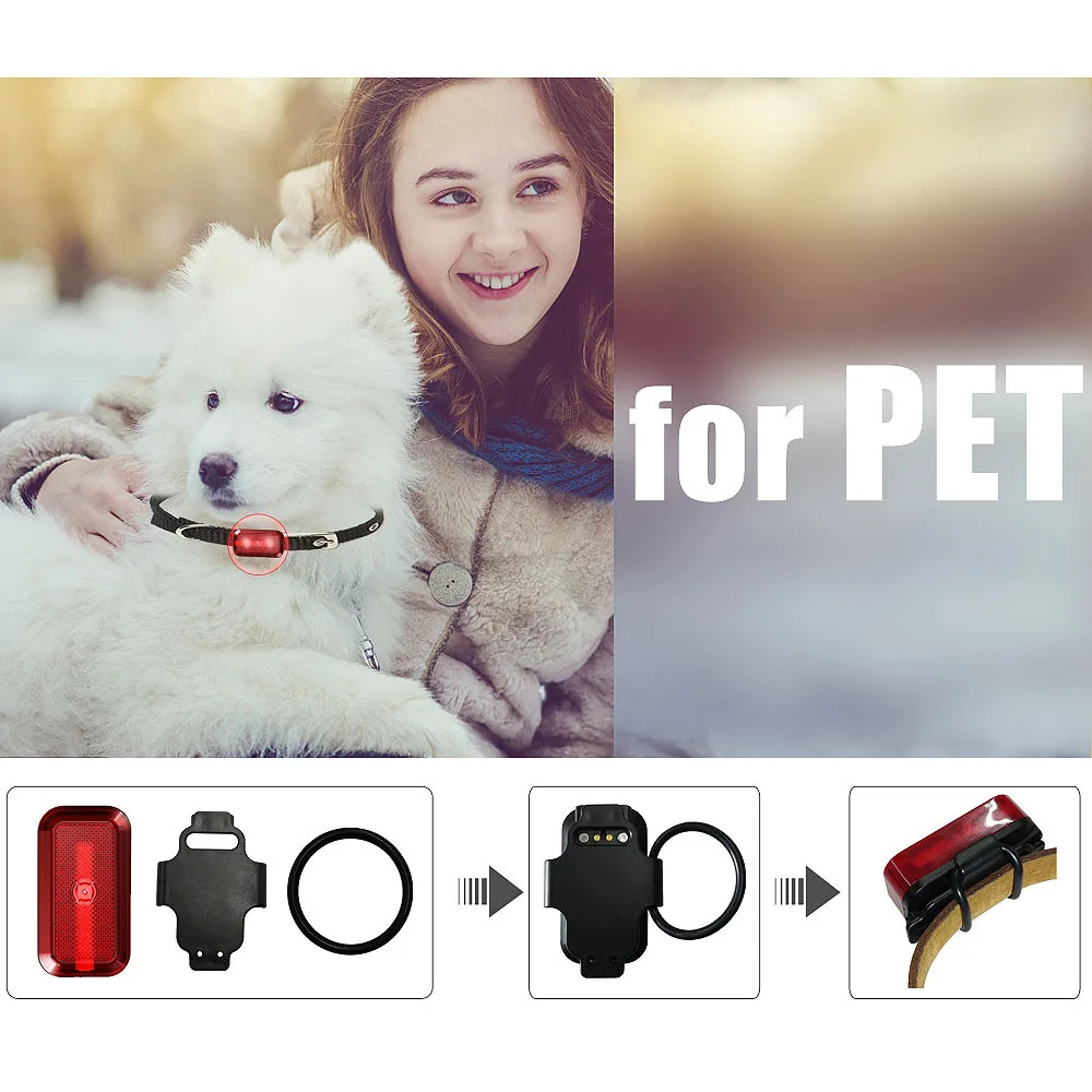 Anti-Lost Recording Tracking Device Mini GPS Tracker Car Gps Tracker for Pet Dog Cat Kids Senior Bike Fitness Sport