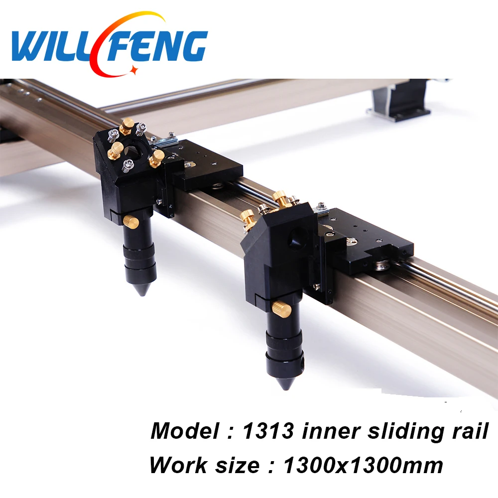 

Will Feng 1313 DIY Inner Slide Rail For Assemble Co2 Laser Cutter Engraving Machine Whole Set Install Machine parts