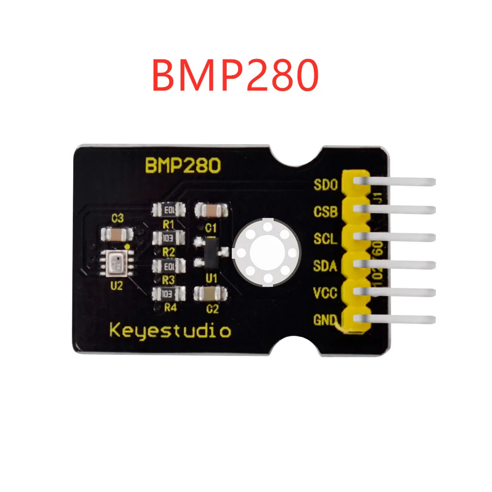 

Keyestudio BMP280 5V Digital Barometric Pressure Altitude Sensor High Precision Atmospheric Module For Arduino