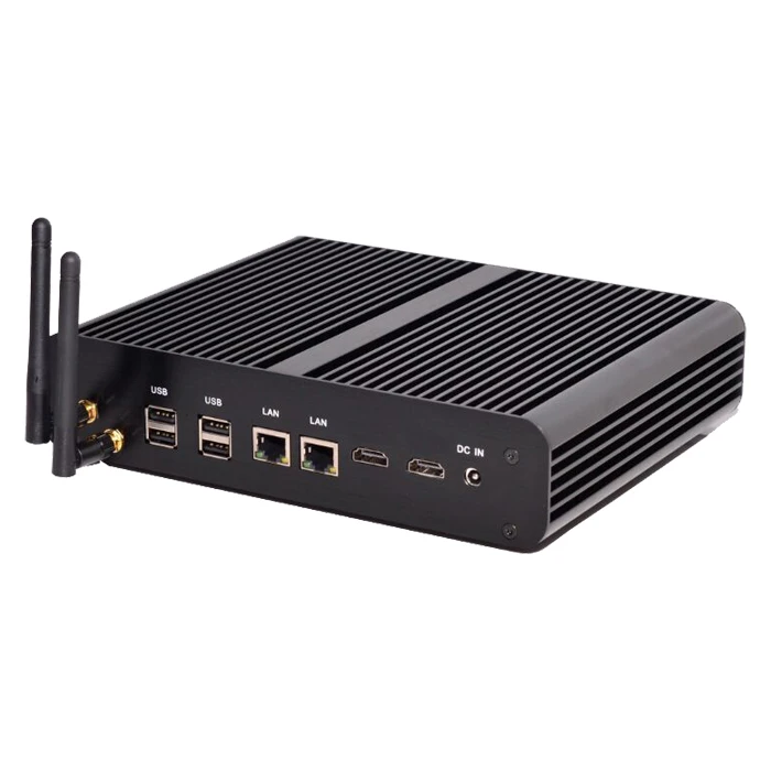 2016 Lowest core I7 Dual core Fanless Raid Computer PXE office PC Low power 12V Ubuntu