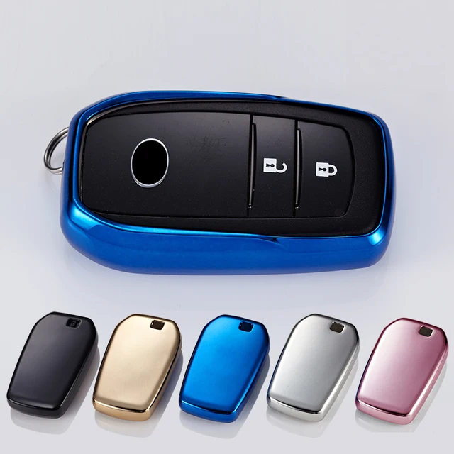 Buy For Toyota Electric plating TPU Car Key Case Cover