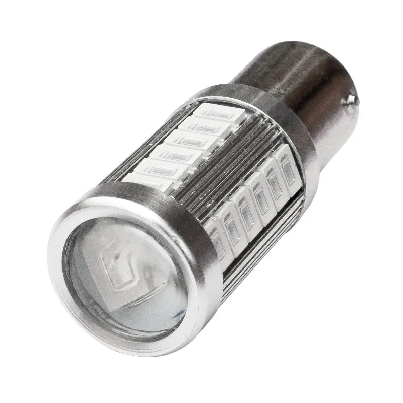 1 шт. 1156 P21W BA15S 33 SMD 5630 5730 LED Автомобильный резервный свет моторная Тормозная лампа