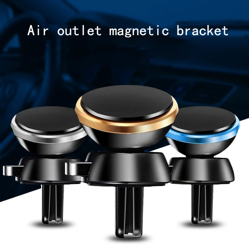

Magnetic Car Holder For Phone Universal Holder Mobile Cell Phone Holder Stand For Car Air Vent Mount GPS Car Phone Holder