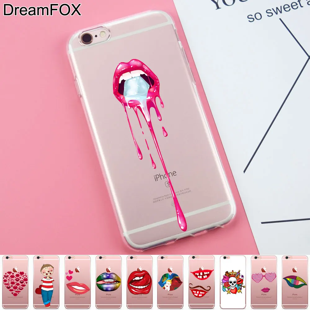 L285 Fashion Red Lips Soft TPU Silicone Case Cover For Apple iPhone 11 Pro X XR XS Max 8 7 6 6S Plus 5 5S SE 5C 4 4S |