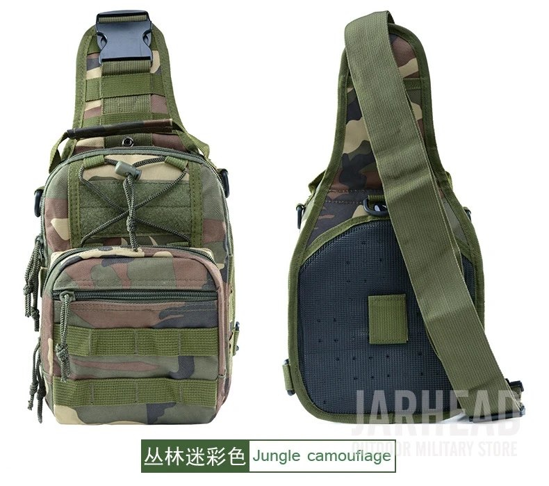 600D Outdoor Sports Bag Shoulder Military Camping Hiking Bag Tactical Backpack Utility Camping Travel Hiking Trekking Bag