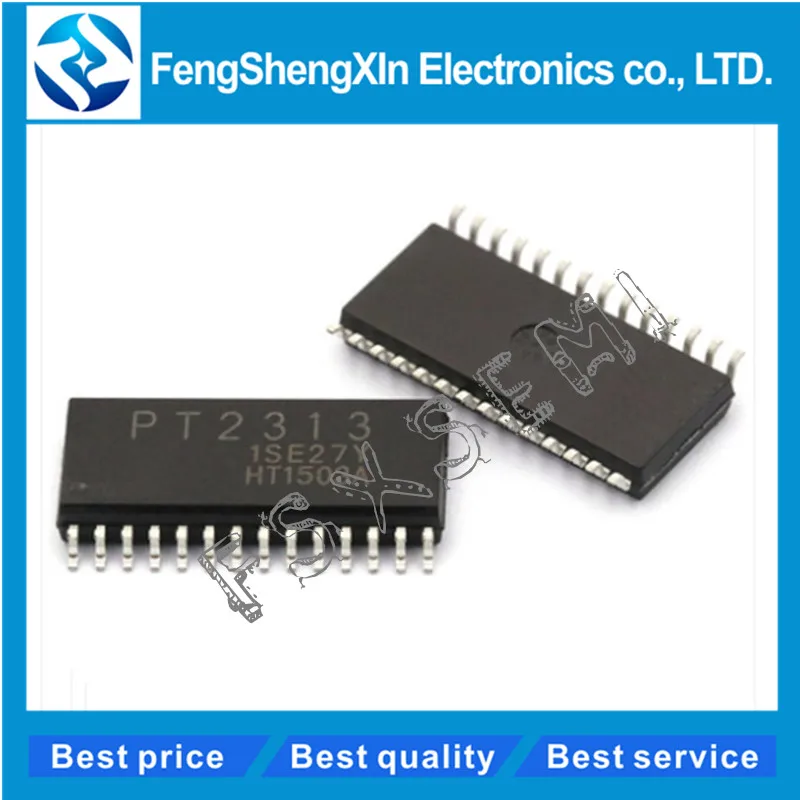 

10pcs/lot PT2313L PT2313 SOP-28 4-Channel Audio Processor IC