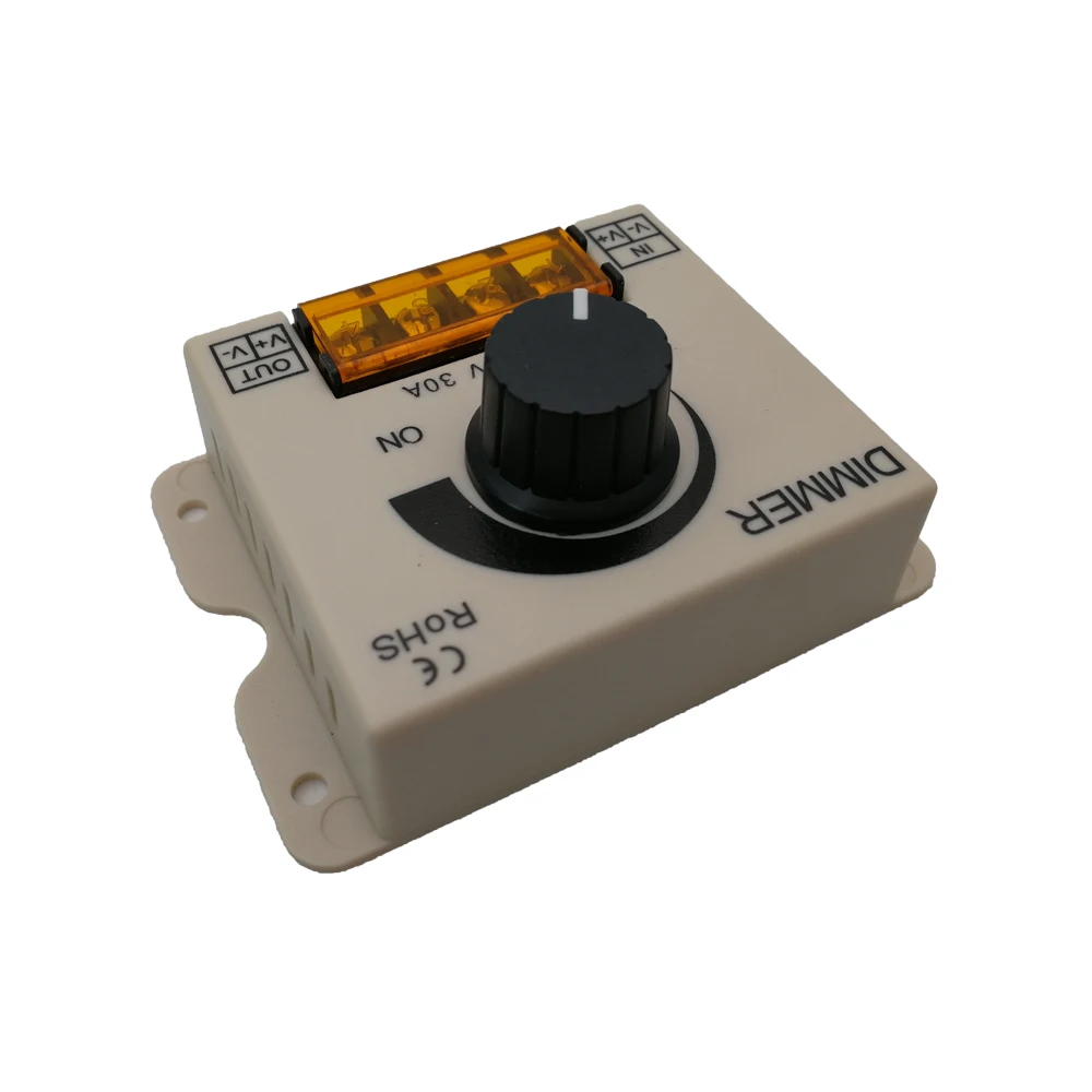 30A Светодиодные ленты Диммер 12V 24V 720W Макс большой Мощность для LED один вкл/выкл
