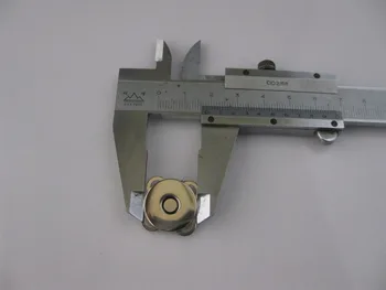 

30Sets 18*4.5mm Metal Silver tone Magnetic Snaps Bag Purse Clasp Button,Sewing magnetic clasp Metal Button Fastener