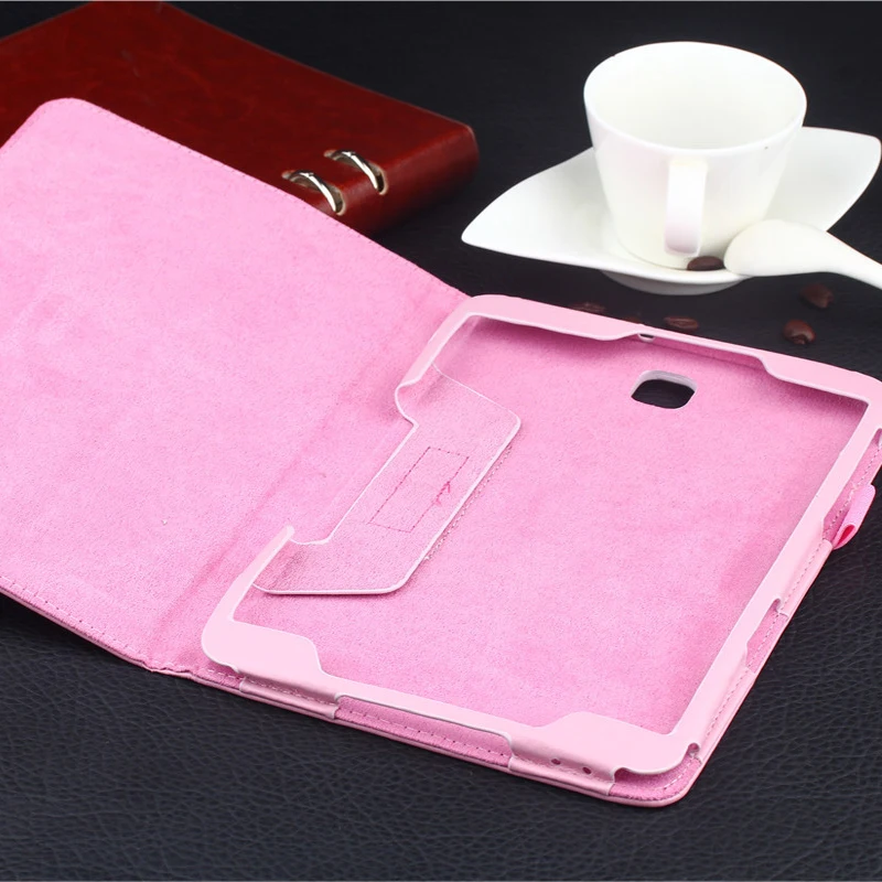 Складной кожаный чехол подставка для Samsung Galaxy Tab S2 9 7 T810 T815 2 T815|Чехлы планшетов и