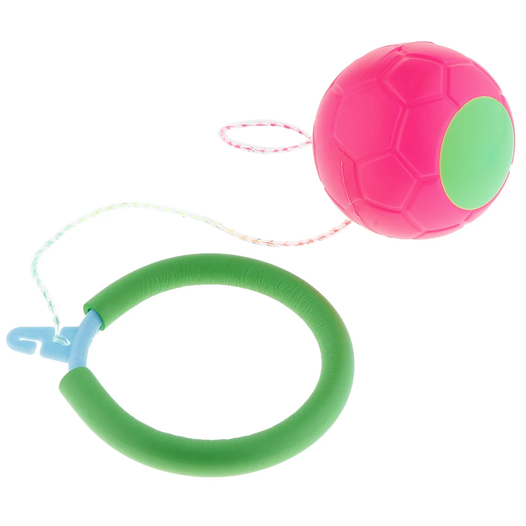 Assorted Colors Ankle Skip Jump Rope Swing Balls Great Kids Fitness Games for All ages