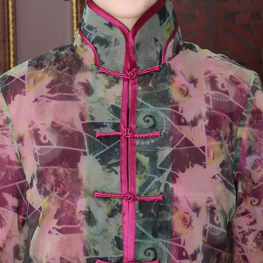 Новое поступление, Китайская традиционная Женская Удлиненная куртка Rrganza, пальто-Пыльник M, L, XL, XXL, 3XL, WJT1001