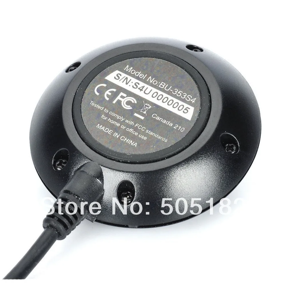 Globalsat BU 353S4 USB GPS приёмник SiRF Star IV с кабель G мышь для ноутбуки пк портативная Mini