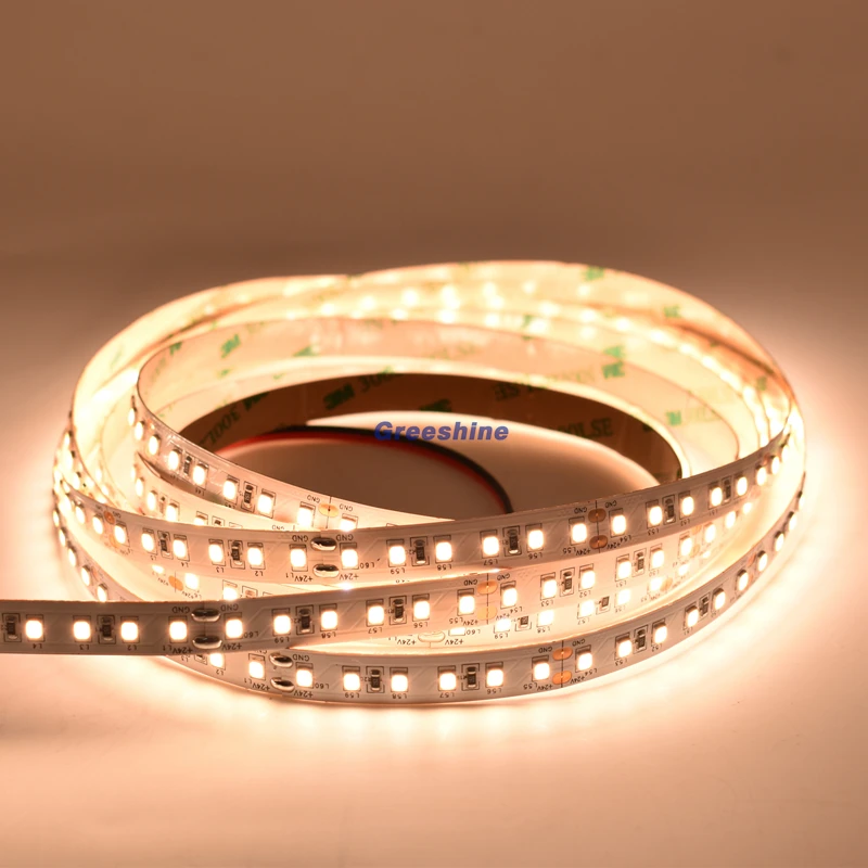 Светодиодная лента CRI&gt90 120led s 16W 2835 LED strip 5M Flexible Stripe White Warm whiсветодиодный led lights Tape