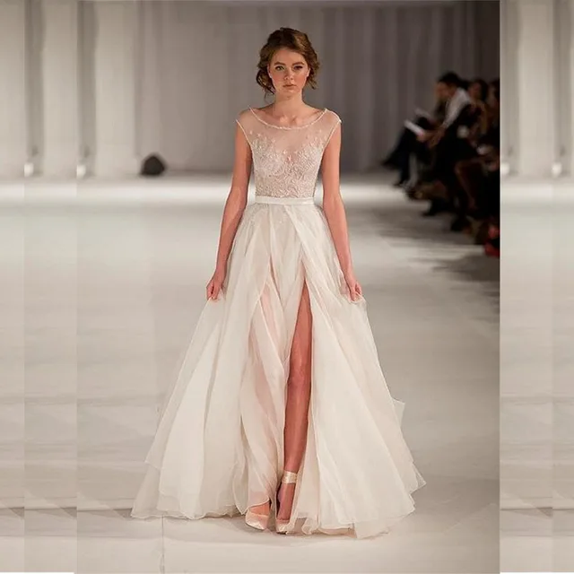 Slit Wedding Dresses