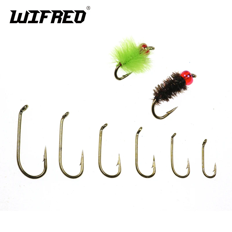 

Super Deal 500PCS Fly Tying Hook Wet Fly Hook Nymph Fly Hook Sharp Fly Hooks Bronzed Size 10 12 14 16 18 20 Wholesale