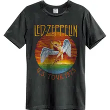 Футболка Led Zeppelin 'US Tour 1975 '-усиленная одежда-Новинка и официальный