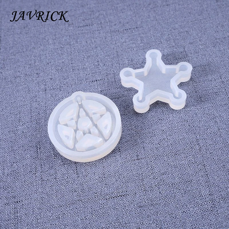 

Cat Moon Star Silicone Molds Resin Earring Necklace Pendant Jewelry Making DIY Tools