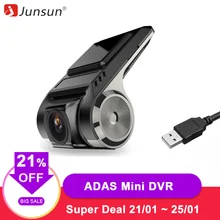 Junsun S500 ADAS Mini Car DVR Camera Full HD LDWS Auto Digital Video Recorder Dash Cam for Android Multimedia player