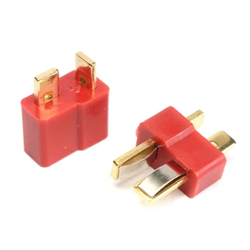 

DC 012 20pcs T Plug Male & Female Connectors Deans Style For RC LiPo Battery