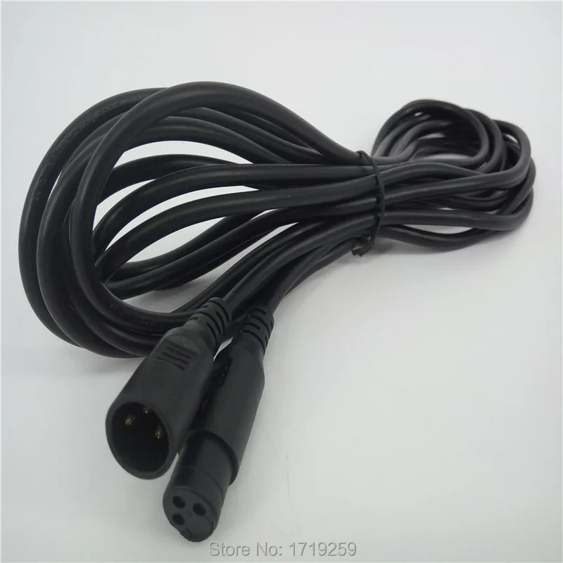 

Fast Shipping 5 pieces 5m DMX Cables three core cable LED Par Light Moving Head Light dmx stage lighting
