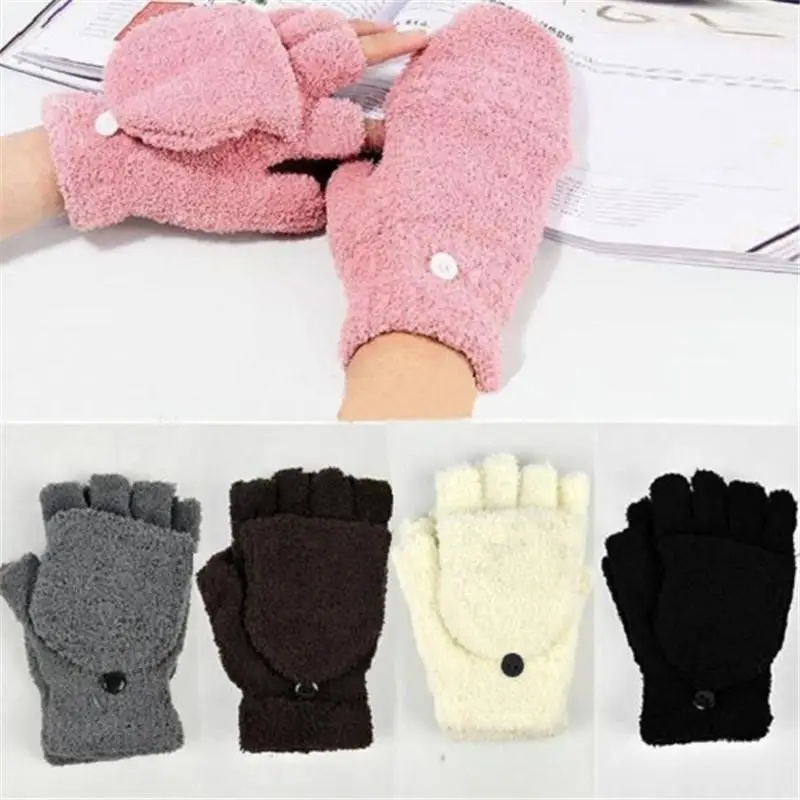 5 Colors Hot Fashion Women's Ladies Hand Wrist Warmer Winter Fingerless Gloves | Аксессуары для одежды