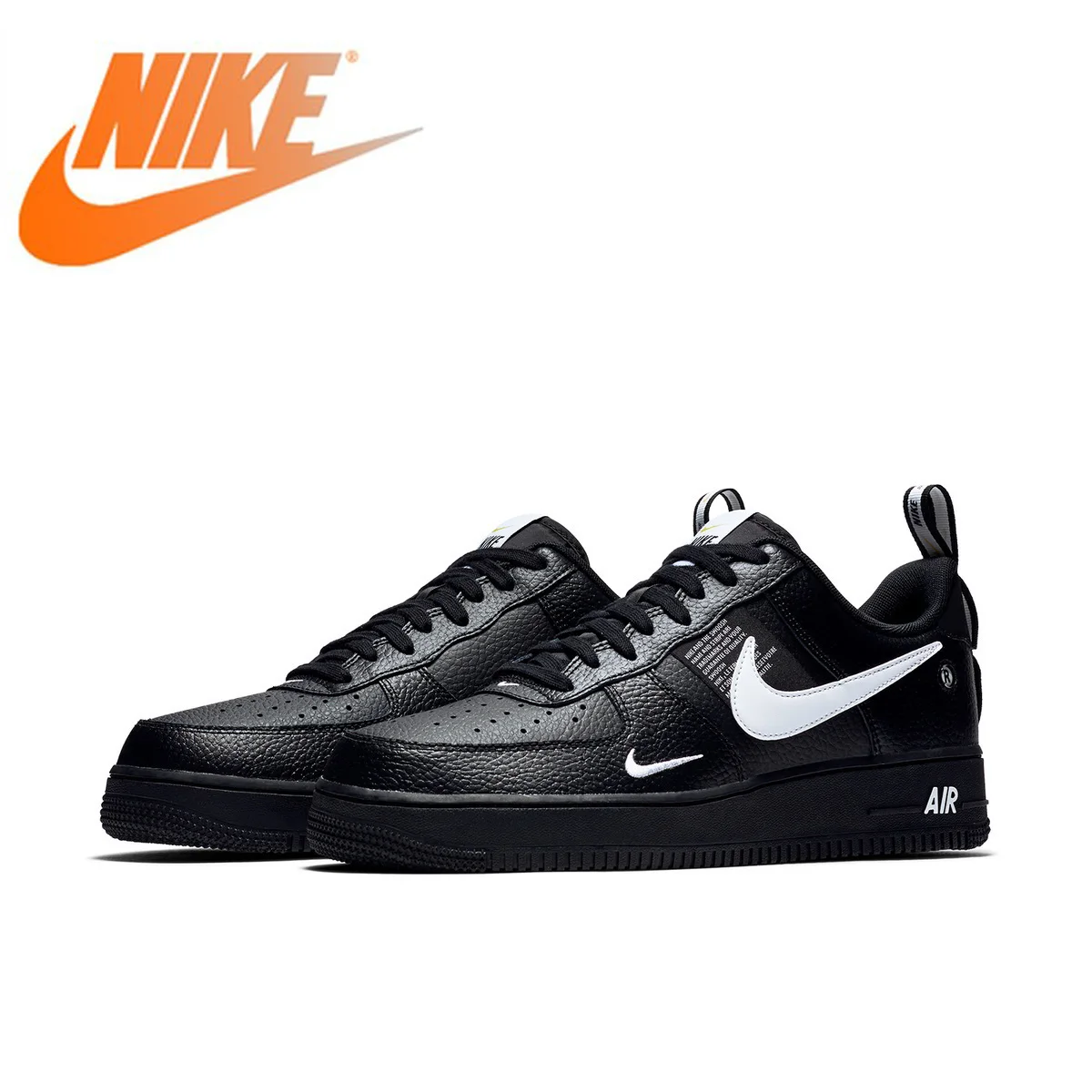 

Original Authentic Nike Air Force 1 Men's Skateboarding Shoes Outdoor Sneakers Light Leisure Breathable Athletic Designer AJ7747